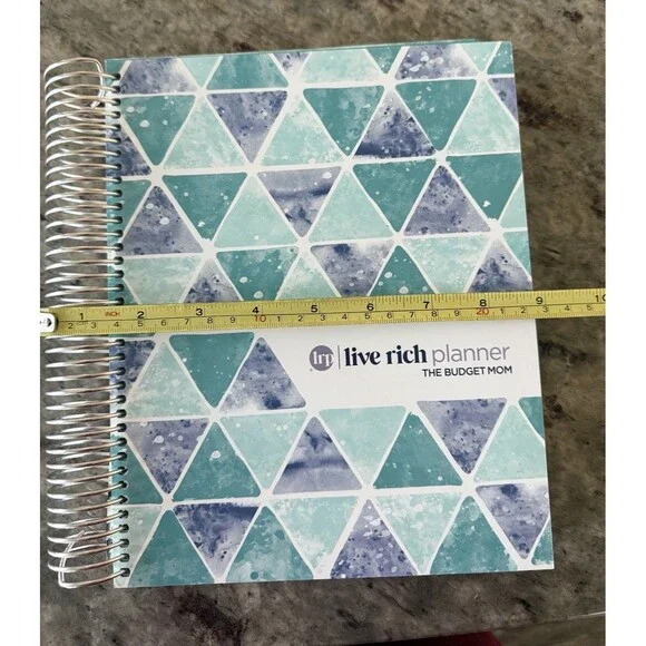 The Budget Mom Live Rich Planner Personal & Finance Undated Sz: 8 3/4” X 9 1/2” - Picture 12 of 14